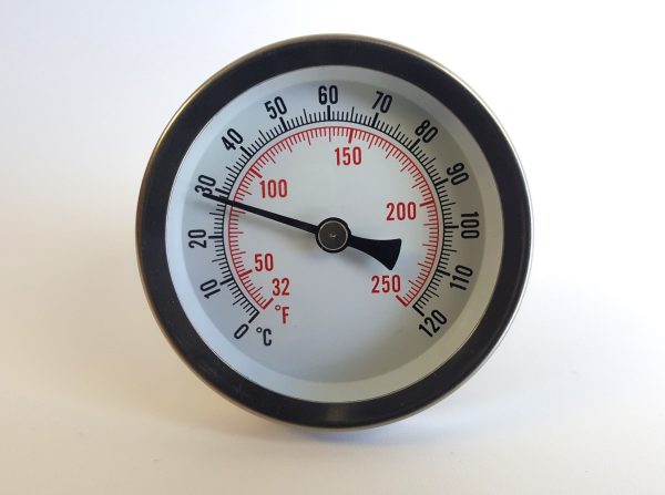 Hot Water Thermometer Model BRHW