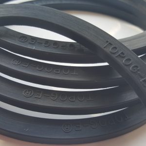 Elliptical Gaskets Molded Rubber for Johnston Boilers