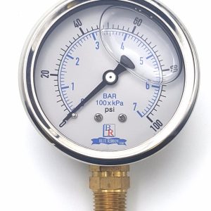 Bottom Connected Liquid Filled Gauge Model 201L