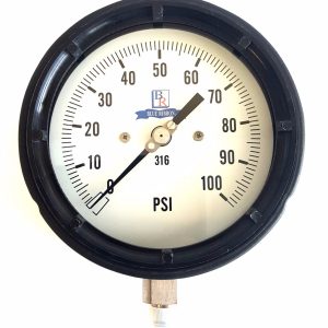 4.5" Dial SS Process Pressure Gauge Model BR400 BR800