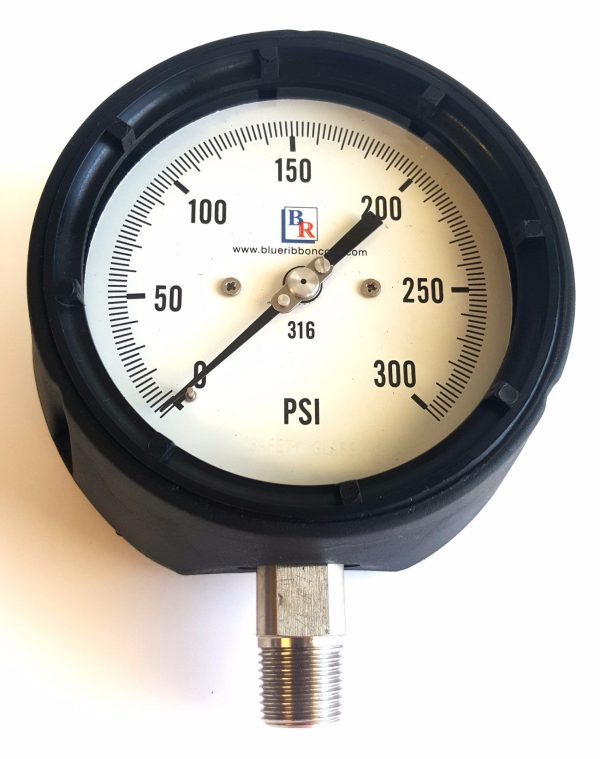4.5" Dial SS Process Pressure Gauge Model BR400 BR800 - Image 3