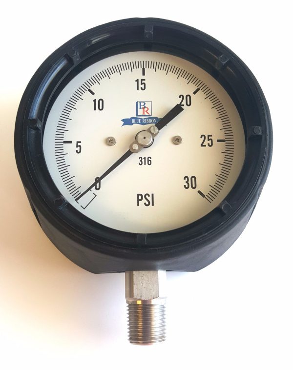 4.5" Dial SS Process Pressure Gauge Model BR400 BR800 - Image 7