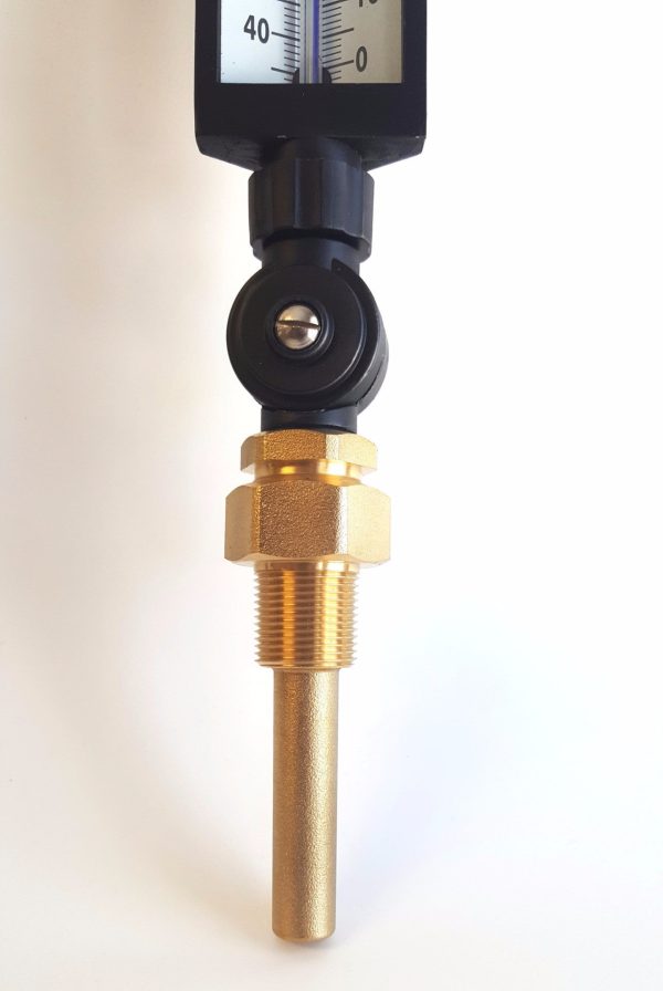 9" Scale Adjustable Angle Type Industrial Grade Thermometer Model BR9A35 - Image 5