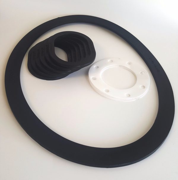 60"-96" Shell, 125-800 HP Waterside Gasket Kit
