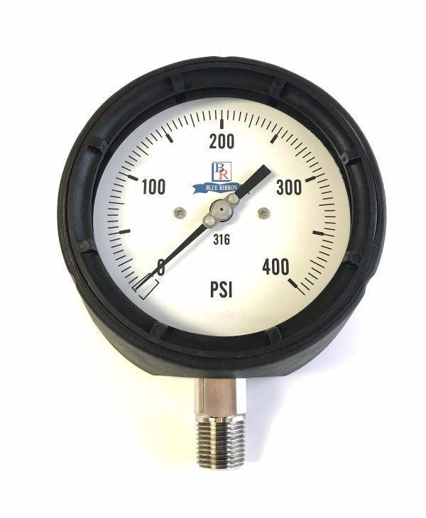 4.5" Dial SS Process Pressure Gauge Model BR400 BR800 - Image 9