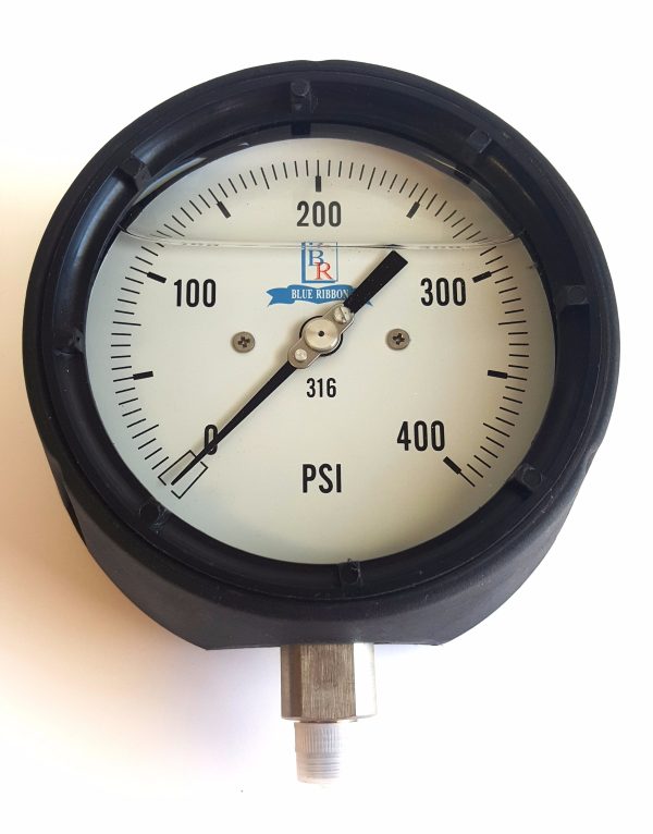 4.5" Dial SS Process Pressure Gauge Model BR400 BR800 - Image 10