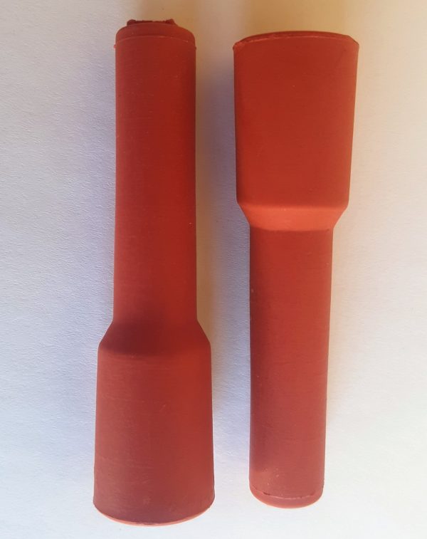 Red Silicone Straight Spark Plug Boot Qty (2) - Image 3